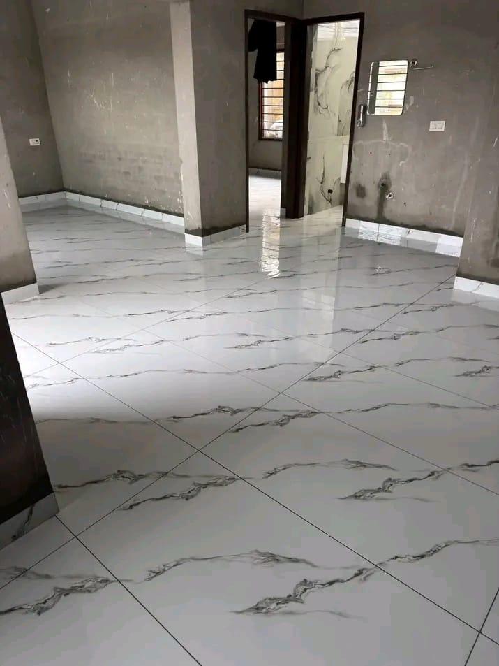 White Marble Epoxy Floor